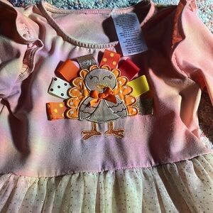 Girl’s Size 6 Thanksgiving Turkey Dress